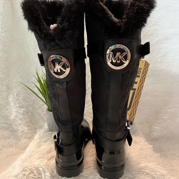 Michael Kors Fulton Rain Boots - EXCELLENT LIKE NEW CONDITION! - Picture 6 of 14